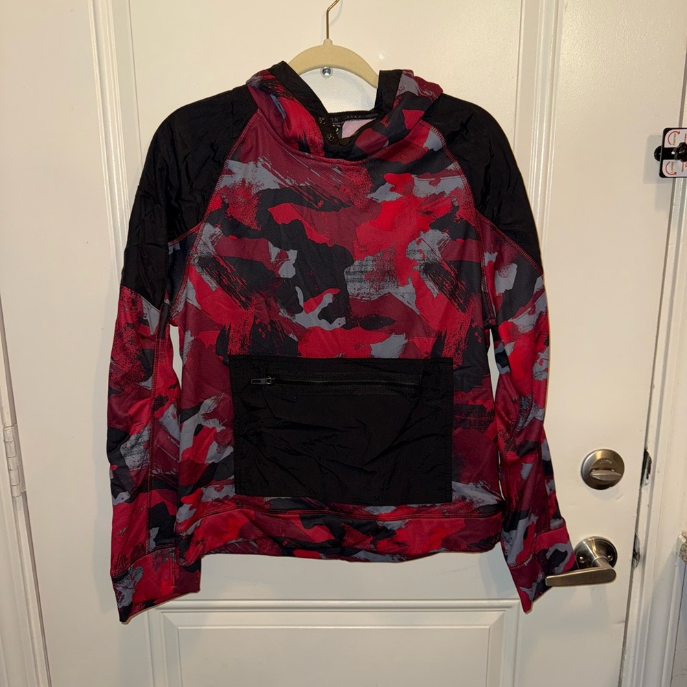 Athletic Works Red and Black Hoodie